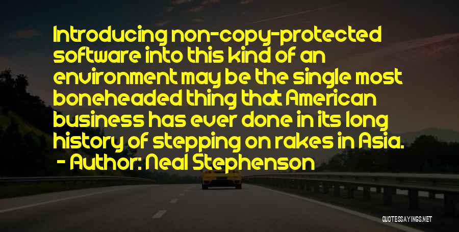 Rakes Quotes By Neal Stephenson