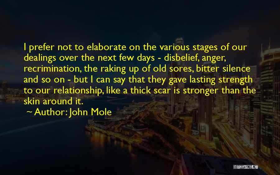 Raking Quotes By John Mole