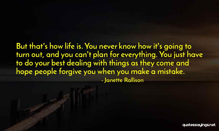 Rallison Quotes By Janette Rallison Rallison Quotes By Janette Rallison