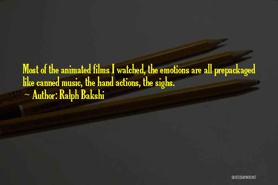 Ralph Bakshi Quotes 1159740