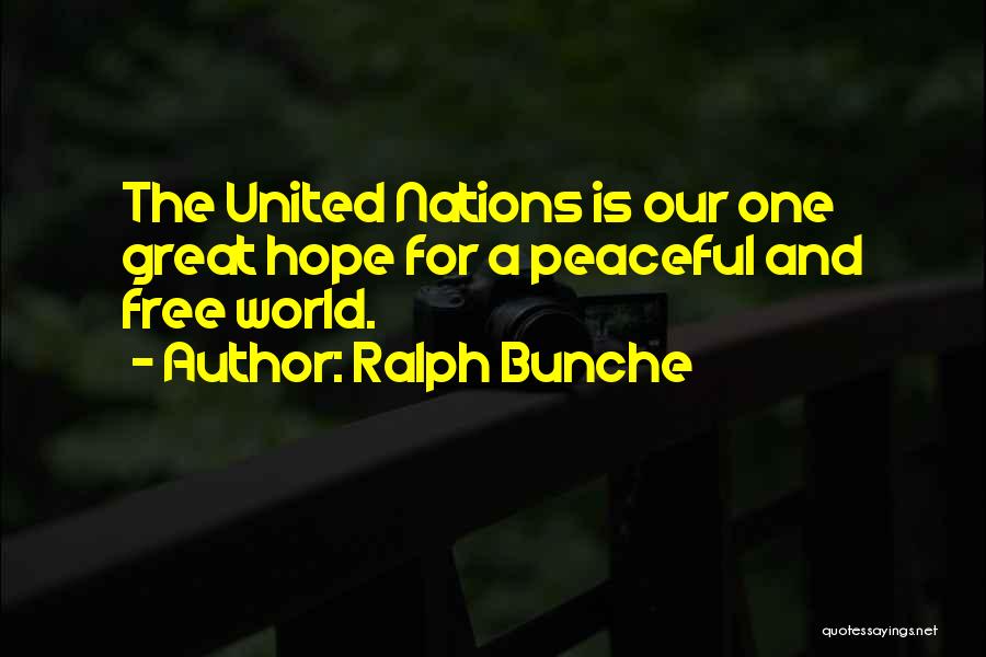 Ralph Bunche Quotes 1255201