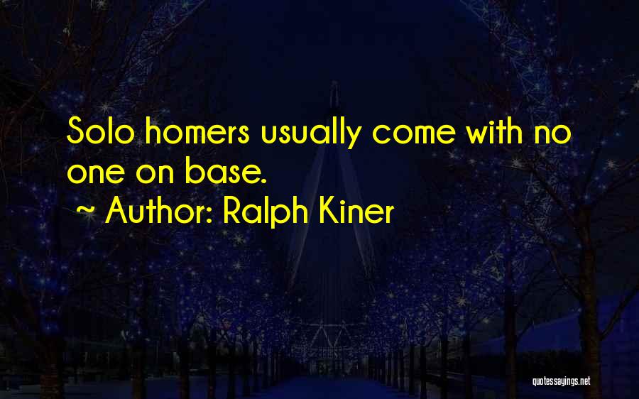 Ralph Kiner Quotes 1969894