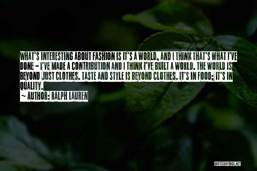 Ralph Lauren Quotes 1295789