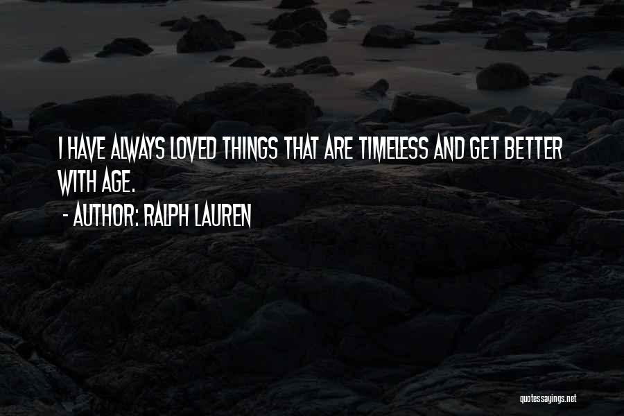 Ralph Lauren Quotes 1893671