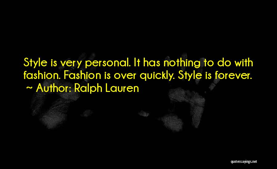 Ralph Lauren Quotes 991010