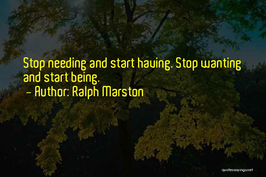 Ralph Marston Quotes 1876562