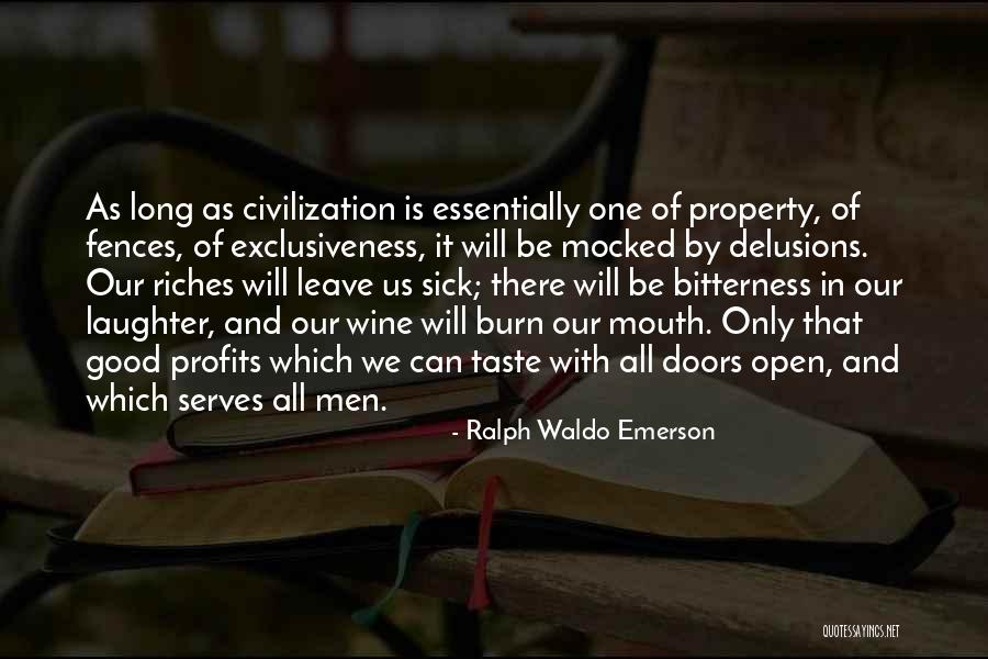 Ralph Mouth Quotes By Ralph Waldo Emerson