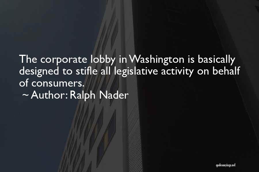 Ralph Nader Quotes 837174