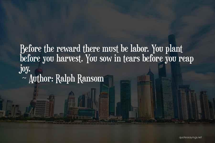 Ralph Ransom Quotes 454938