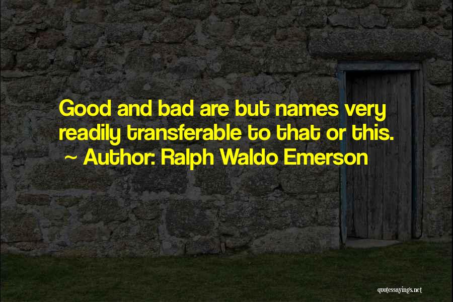 Ralph Waldo Emerson Self Reliance Quotes By Ralph Waldo Emerson