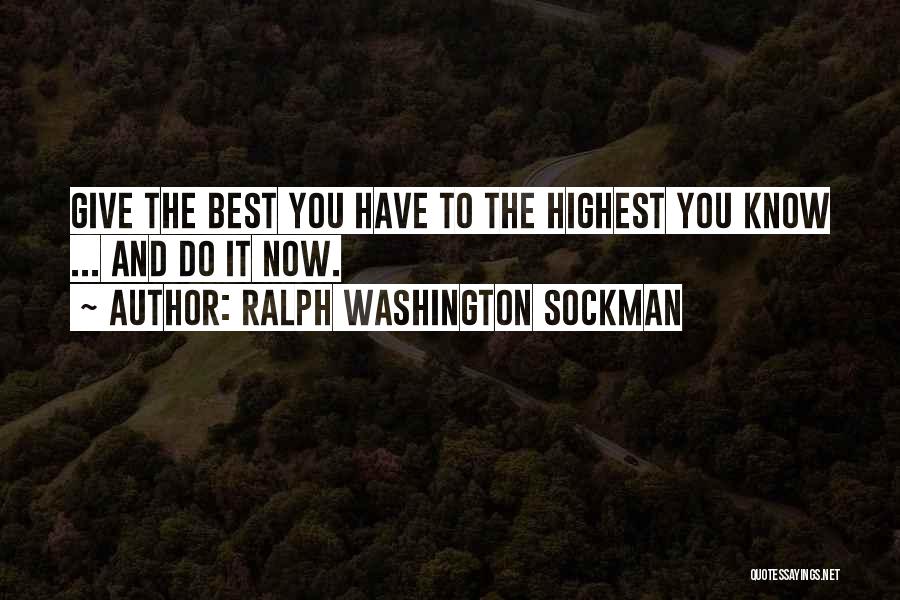 Ralph Washington Sockman Quotes 403571