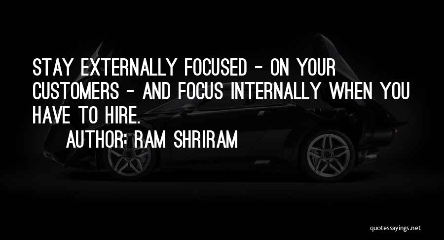 Ram Shriram Quotes 230855