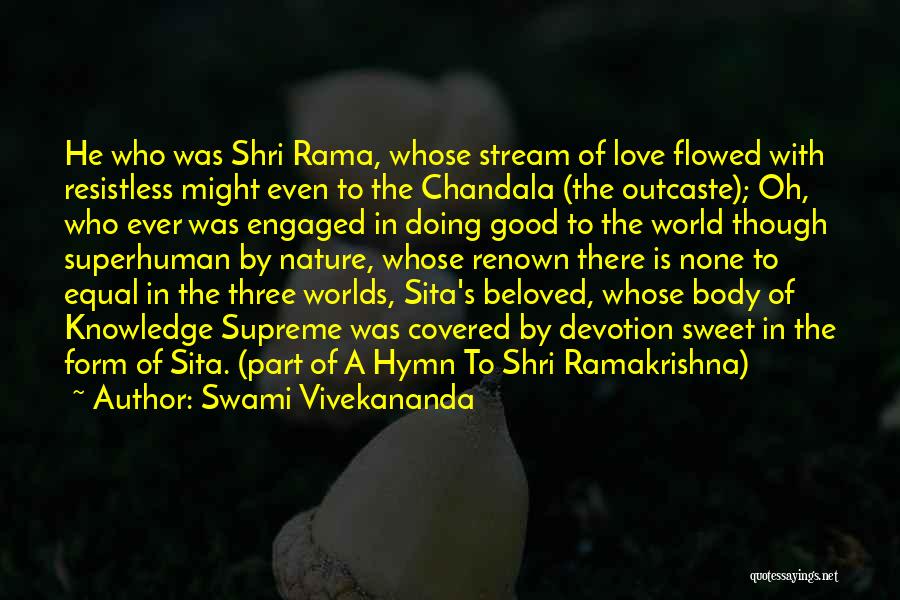 Rama Sita Quotes By Swami Vivekananda