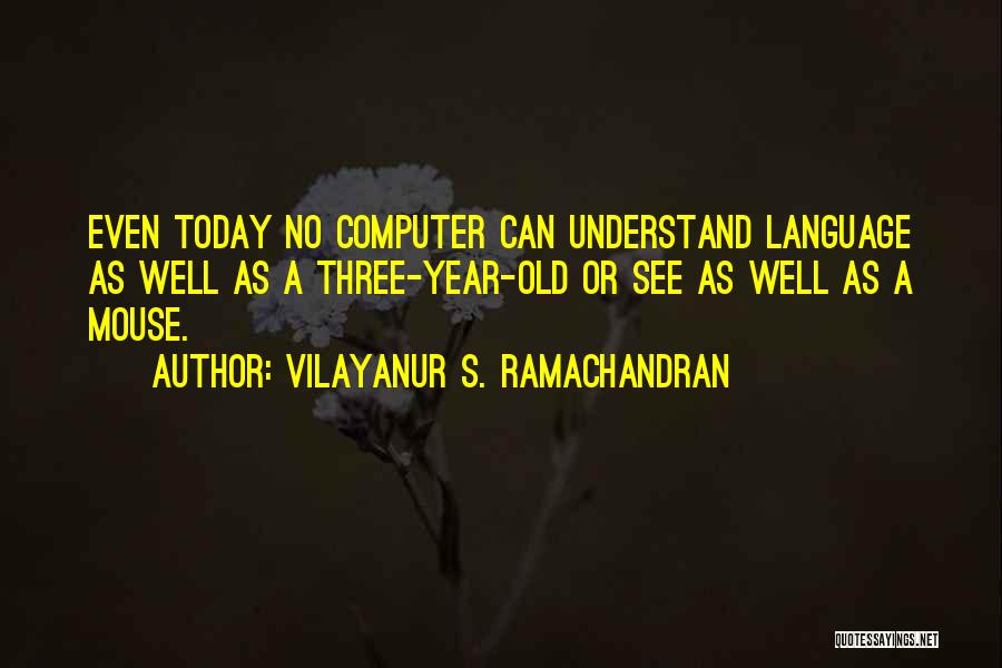 Ramachandran Quotes By Vilayanur S. Ramachandran