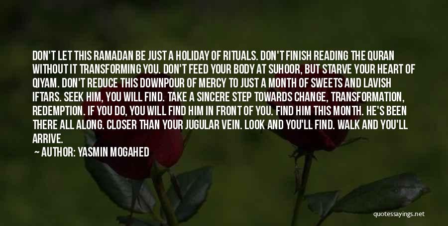 Ramadan From Quran Quotes By Yasmin Mogahed