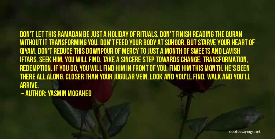 Ramadan In Quran Quotes By Yasmin Mogahed