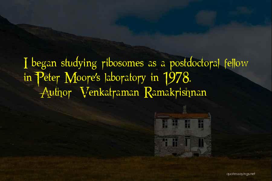 Ramakrishnan Quotes By Venkatraman Ramakrishnan