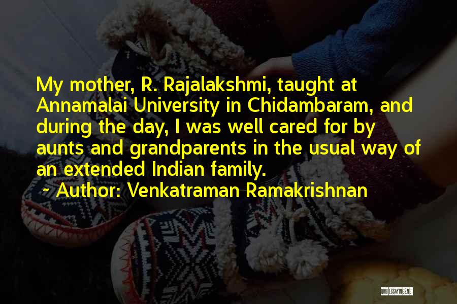 Ramakrishnan Quotes By Venkatraman Ramakrishnan