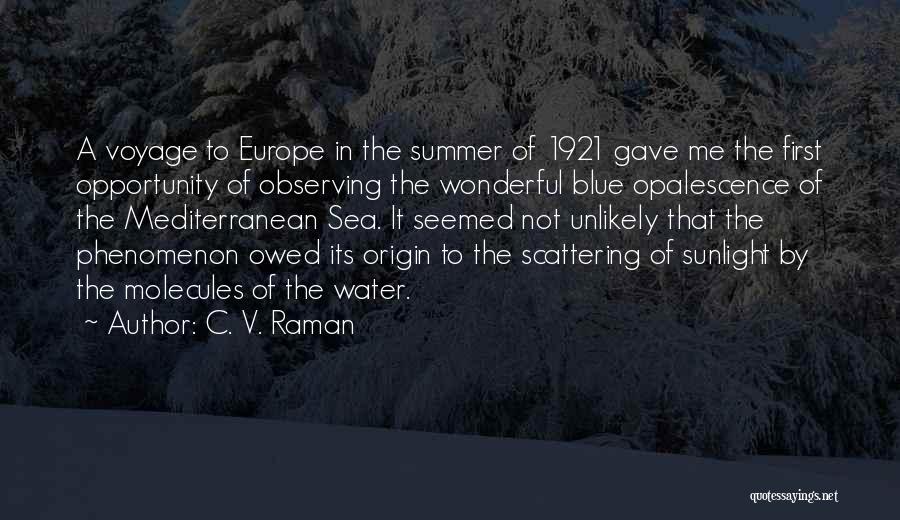 Raman Quotes By C. V. Raman