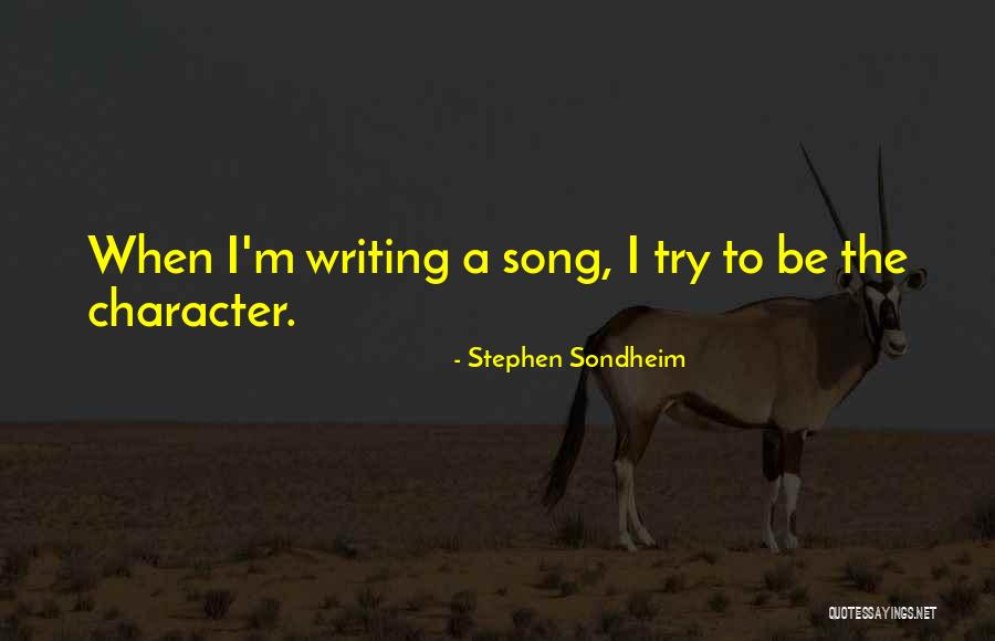 Ramatoulaye Diallo Quotes By Stephen Sondheim