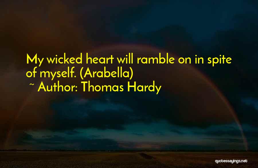 Ramble Quotes By Thomas Hardy