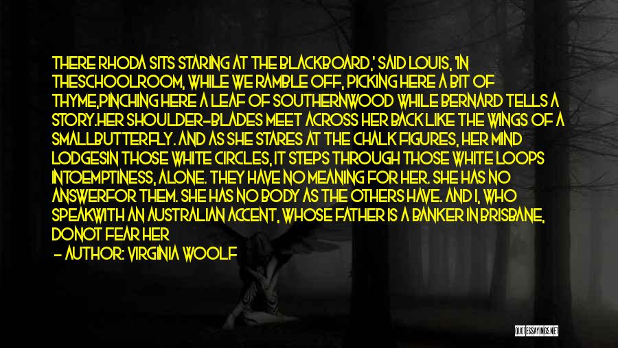Ramble Quotes By Virginia Woolf