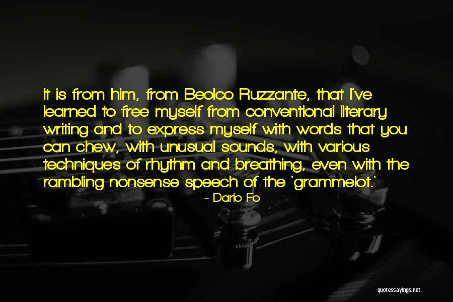 Rambling Nonsense Quotes By Dario Fo Rambling Nonsense Quotes By Dario Fo