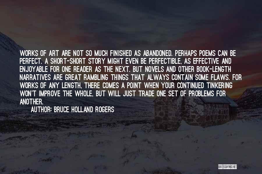 Rambling Quotes By Bruce Holland Rogers