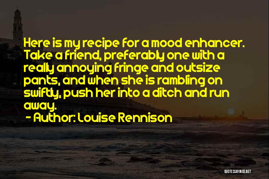 Rambling Quotes By Louise Rennison