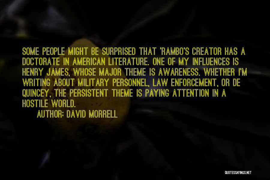 Rambo 3 Quotes By David Morrell