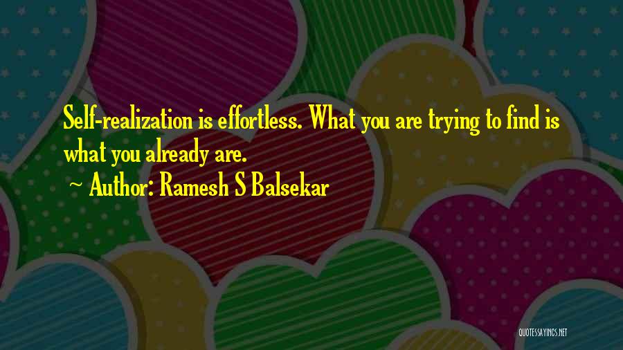 Ramesh S Balsekar Quotes 848943