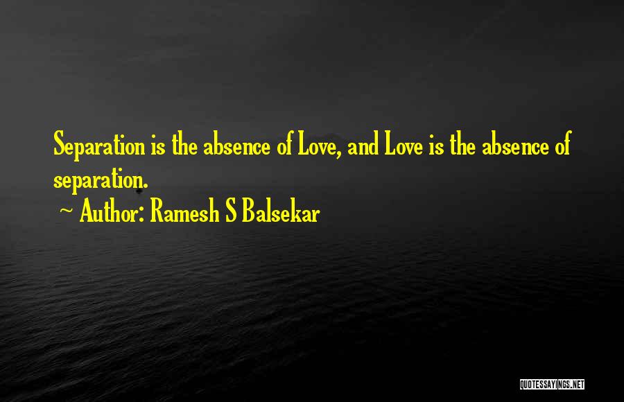 Ramesh S Balsekar Quotes 853815