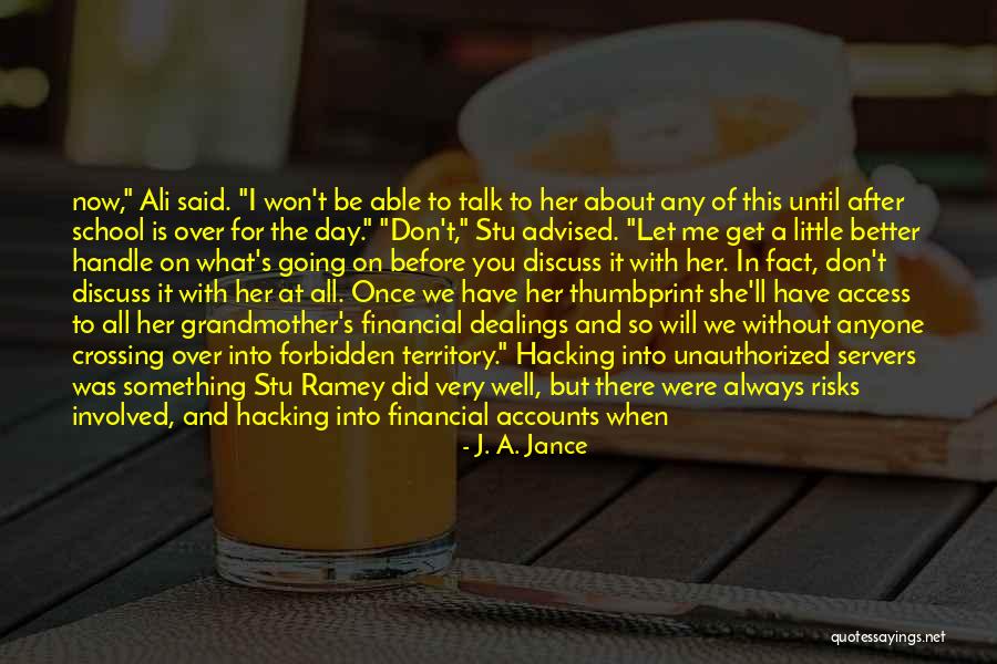 Ramey Quotes By J. A. Jance Ramey Quotes By J. A. Jance