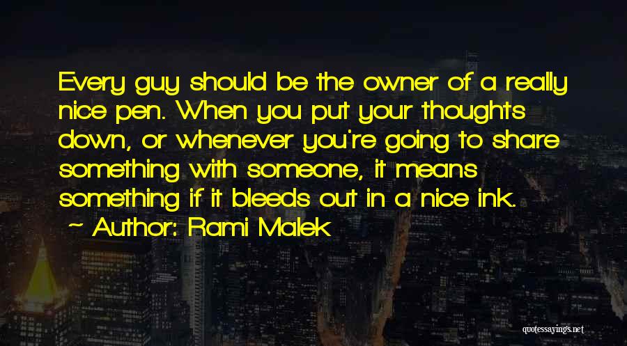 Rami Malek Quotes 2131171