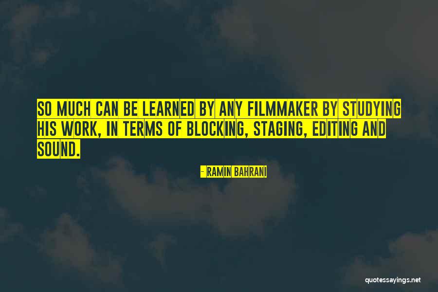 Ramin Bahrani Quotes 244578 Ramin Bahrani Quotes 244578