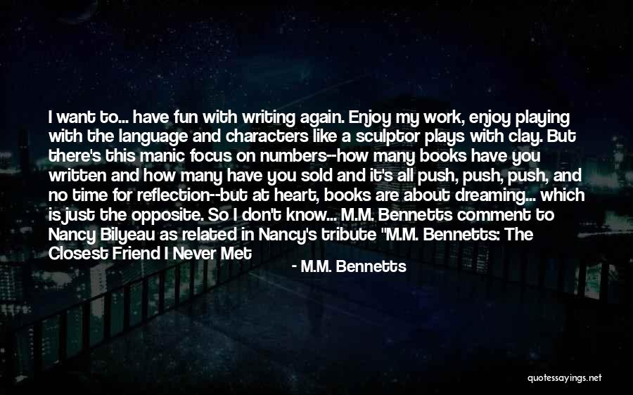 Ramineni Quotes By M.M. Bennetts Ramineni Quotes By M.M. Bennetts