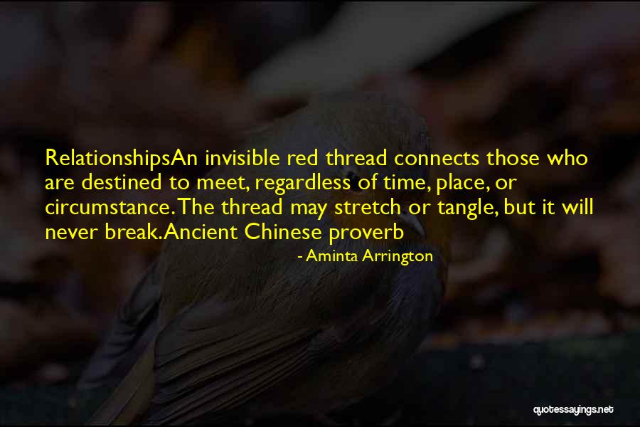 Ramlow Quotes By Aminta Arrington