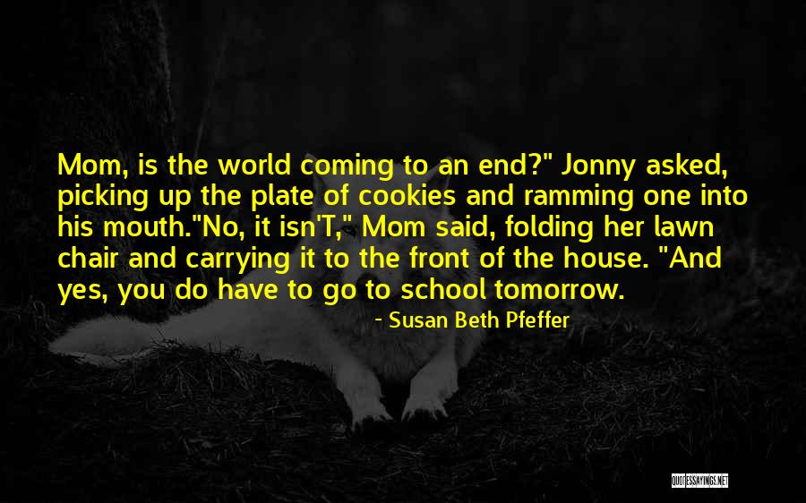 Ramming Quotes By Susan Beth Pfeffer Ramming Quotes By Susan Beth Pfeffer