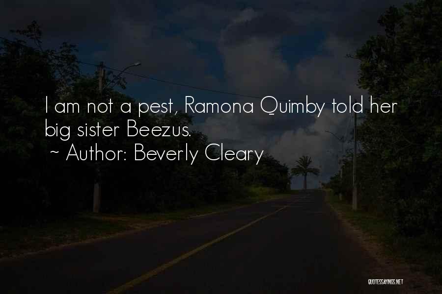 Ramona The Pest Quotes By Beverly Cleary