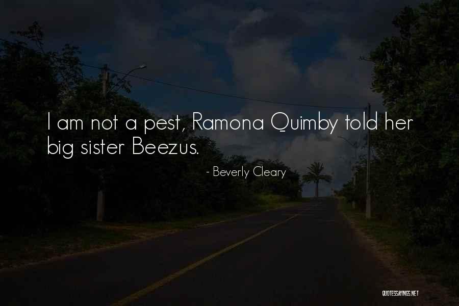 Ramona The Pest Quotes By Beverly Cleary