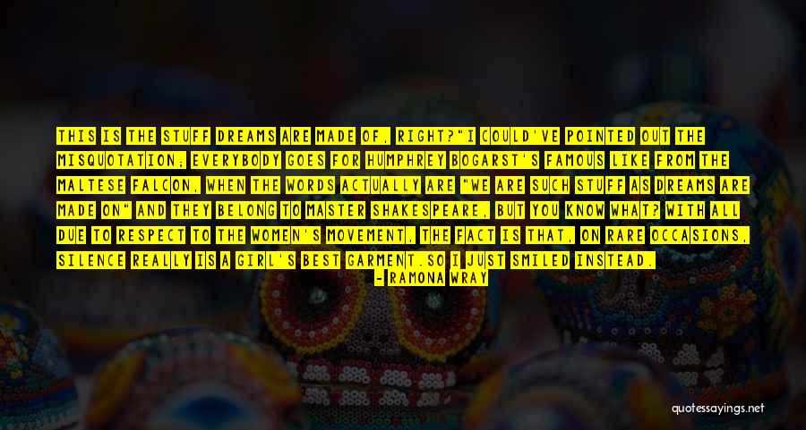 Ramona Wray Quotes 1809757 Ramona Wray Quotes 1809757