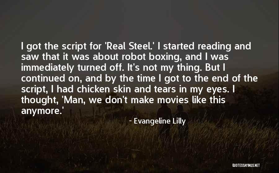 Ramotswes Quotes By Evangeline Lilly Ramotswes Quotes By Evangeline Lilly