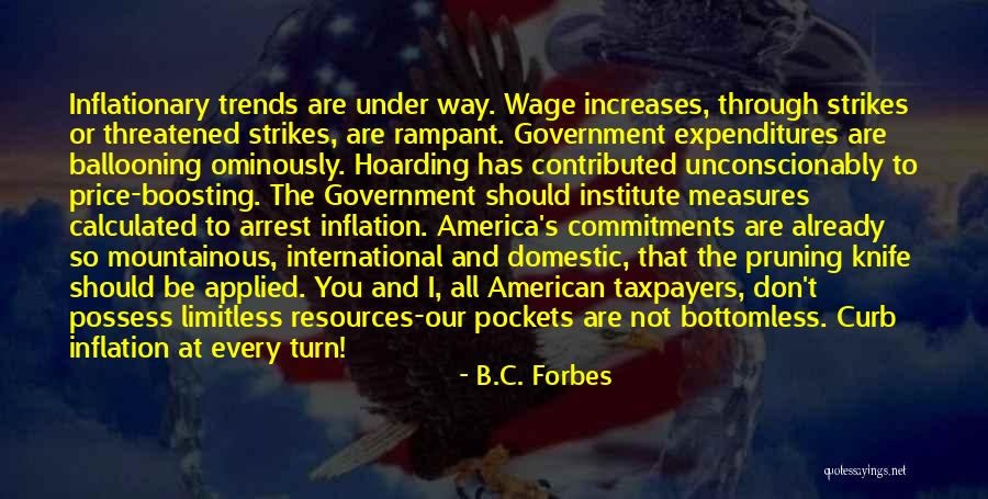 Rampant Quotes By B.C. Forbes