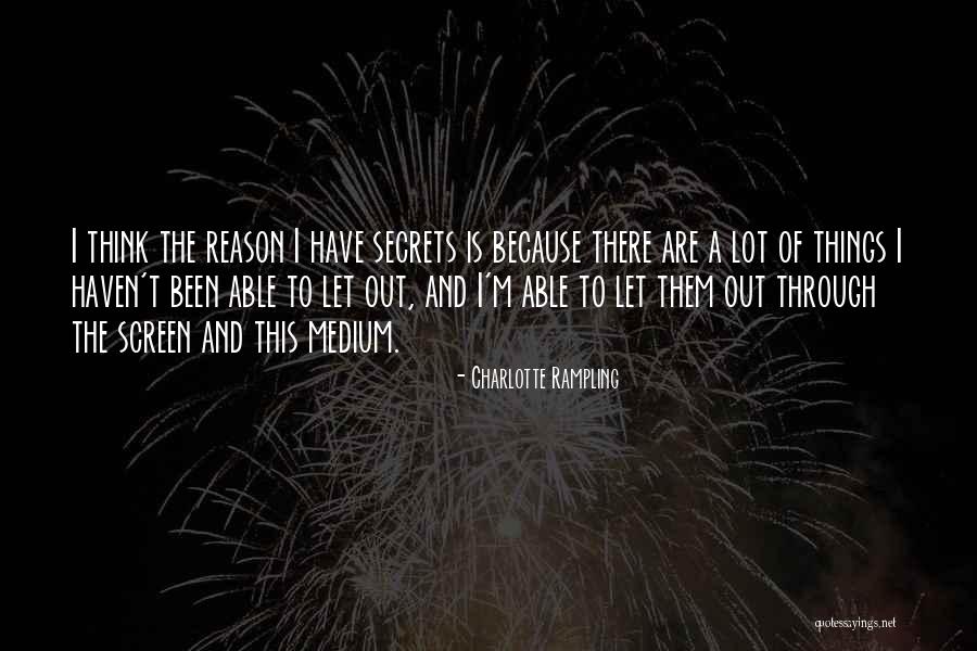 Rampling Quotes By Charlotte Rampling Rampling Quotes By Charlotte Rampling