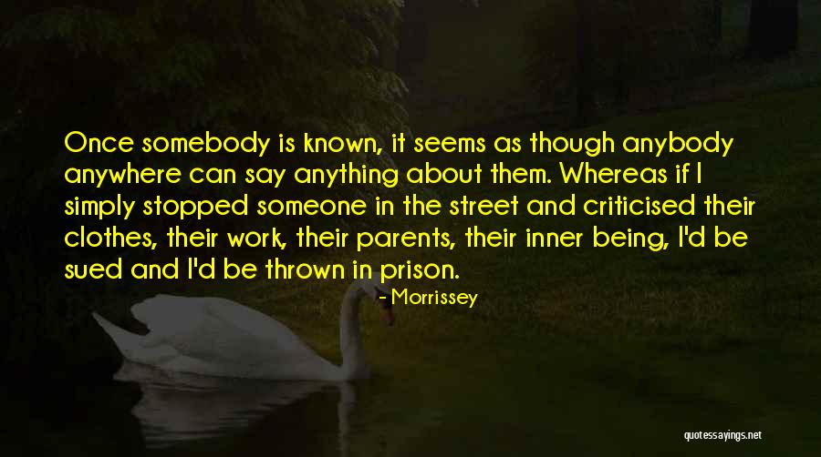 Ramprakash Devadoss Quotes By Morrissey Ramprakash Devadoss Quotes By Morrissey