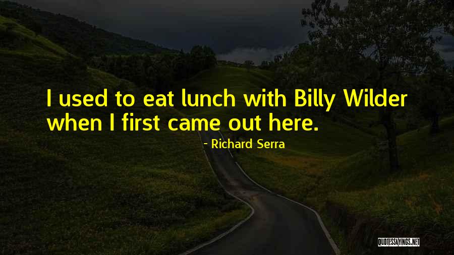 Ramsaran Chris Quotes By Richard Serra Ramsaran Chris Quotes By Richard Serra