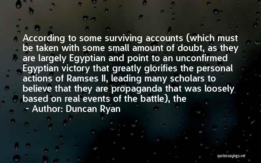 Ramses 2 Quotes By Duncan Ryan