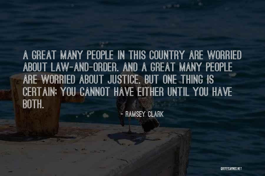 Ramsey Clark Quotes 1307646