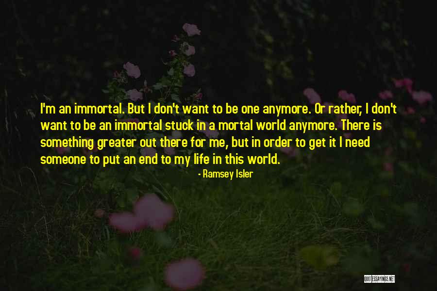 Ramsey Isler Quotes 2014171