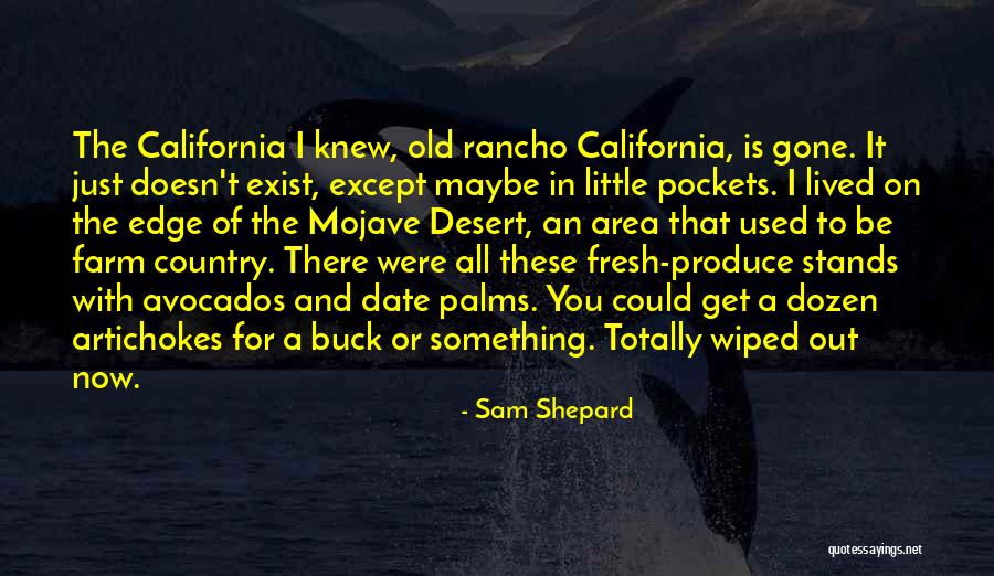 Rancho Quotes By Sam Shepard Rancho Quotes By Sam Shepard